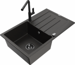 K&ouml;&ouml;givalamu koos kraaniga Mexen Bruno Flora, grafiit, 79.5 cm x 49.5 cm x 20 cm, kuldne/must/metall