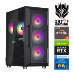 Statsionaarne arvuti Intop Ryzen 7 7700X, 4 TB, DDR5 16 GB, SSD+HDD 2 TB 2 TB, NVIDIA GeForce RTX 5050 8 GB GDDR6, Windows 11 Pro