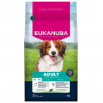 Kuiv koeratoit Eukanuba Adult Small, lambaliha/riis, 3 kg