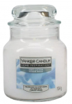 K&uuml;&uuml;nal, l&otilde;hna Yankee Candle Home Inspiration Soft Cotton, 20 - 30 h, 104 g, Valge v.