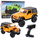 Rc maastikuauto Double E Jeep Wrangler, oranž