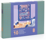 Loovkomplekt, siidimaal Djeco Atelier, mitmev&auml;rviline