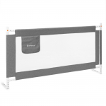 Voodipiire Springos HA7526, valge v./hall v., 196 cm x 74.5 cm