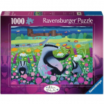 Pusle Ravensburger Meadow Friends, 50 cm x 70 cm, 1000 tk, mitmev&auml;rviline