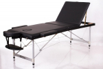 Massaažilaud Restpro Alu 3, 230 cm, 17 kg, must v.