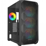 Arvuti korpus Sharkoon AK3 RGB, must v.