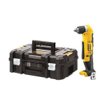 Juhtmeta nurkpuur ilma akuta Dewalt DCD740NT, 18 V
