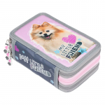 Pinal, koos tarvikutega St.Majewski Sweet Pomeranian, 20 cm x 13 cm, roosa v./hall v.