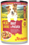 M&auml;rg koeratoit Josera Meat Lovers Adult Menu, veiseliha/kartul, 0.4 kg