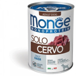 M&auml;rg koeratoit Monge Monoprotein Solo, hirv, 0.4 kg