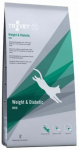 Kuiv kassitoit Trovet Weight & Diabetic WRD, linnuliha, 2.5 kg