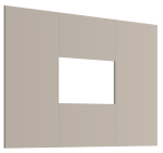 Paneelid ASM Fly, 160 cm x 1.6 cm, 118 cm, ka&scaron;miir v.