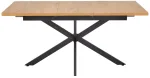 S&ouml;&ouml;gilaud pikendatav Holter, must v./kuldne tamm v., 120 - 160 cm x 80 cm x 76 cm