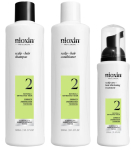 Juuksehoolduse komplekt Nioxin System 2 Treatment Kit, 3 tk, 700 ml