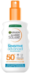 P&auml;evituse hooldussprei keha jaoks/tooted n&auml;ole Garnier Ambre Solaire Sensitive Advanced SPF50+, 150 ml