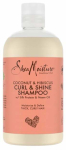 &Scaron;ampoon Shea Moisture Coconut & Hibiscus Curl and Shine, 384 ml