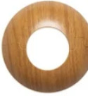 P&otilde;randaliistu otsadetail Cezar Rosette, 4.75 cm x 2.22 cm x 4.75 cm, hele tamm v.