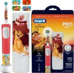 Elektriline hambahari Oral-B Vitality Pro 103 The Lion King With Case, oranž v.