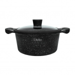 Pott Bollire Milano BR-1102, 20 cm, 2.4 l, must v.