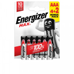 Patarei Energizer PowerSeal Technology Battery AAA x 6