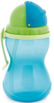 Laste pudel Canpol Babies Sport Cup Flip Top Straw, 370 ml, 1 aasta, plastik, sinine v.