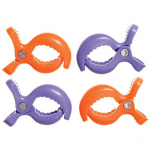 Kinnitatav kaunistus Dreambaby Stroller Clips, oranž/violetne
