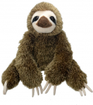 Pehme m&auml;nguasi Wild Planet Sloth 51892, pruun, 40 cm