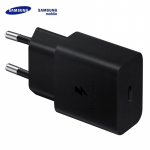 Adapter Samsung EP-T1510, USB Type C, must, 15 W