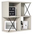 Seinariiul Kalune Design Extra 845HCT1616, kreemjasvalge, 60 cm x 24 cm x 60 cm