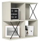 Seinariiul Kalune Design Extra 845HCT1616, kreemjasvalge, 60 cm x 24 cm x 60 cm