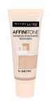 Vedel jumestuskreem Maybelline Affinitone, hele pruun v., 16 vanilla rose, 30 ml