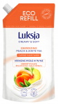 Vedelseep Luksja papildymas PEACH AND WHITE TEA 400ml
