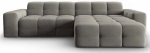 Nurgadiivan Micadoni Home Kendal Velvet 4 Seats, tumehall v., parem, 256 x 173 cm x 79 cm