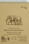 Joonistuspaber Smiltainis Natural Sketch Pad, A4, 135 g/m&sup2;, pruun v., 29.7 cm x 21 cm, 80 lk. tk.