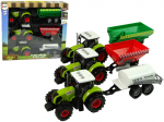 M&auml;ngutraktor Lean Toys A Farmers Tale 9952, roheline