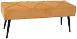 Esiku pink Home4you Kelsi, kollane v., 100 cm x 36 cm x 43 cm