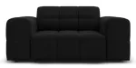 Tugitool Micadoni Home Jennifer Velvet, must v., 124 cm x 102 cm x 70 cm