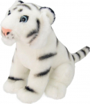 Pehme m&auml;nguasi Wild Planet White Tiger 55793, valge/must, 19 cm