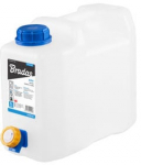 Veekanister kraaniga Bradas KTZ05, 5 l, valge v.