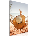 Reproduktsioon Artgeist Hammock on the Beach HKNW1696S, 20 cm x 30 cm