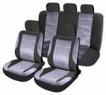 Autoistmekate Compass Deluxe Airbag, must/hall, 9 tk