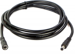 Pikenduskaabel p&auml;ikeseenergial t&ouml;&ouml;tavale prožektorile Milagro EKO9765 DC male, DC Female, 2 m, must