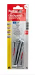 T&uuml;&uuml;bel kruviga Fischer DuoXpand, katuste jaoks/fassaadide jaoks/lagede jaoks, 10 mm x 80 mm, 4 tk