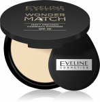Kreempuuder Eveline Cosmetics Wonder Match, SPF 30, helebeež, 8 g