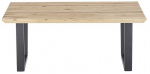 Kohvilaud MCakcent Asola, must v./pruunikas v., 70 cm x 110 cm x 45 cm