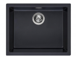 K&ouml;&ouml;givalamu Reginox Amsterdam 50, graniit, 56 cm x 46 cm x 20 cm, pure black