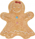 Serveerimistaldrik Home Styling Collection, 22 cm x 3 cm, 19 cm, Pruunikas v.