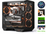 Statsionaarne arvuti Mdata Gaming Pro HydroX AMD Ryzen 7 9800X3D, 5 TB, DDR5 64 GB, SSD+HDD 4 TB 1 TB, Nvidia GeForce RTX 5080 16 GB, Windows 11 Home