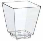 J&auml;&auml;tisepokaal, komplekt Papstar, 60 ml, 4.5 cm x 4.5 cm x 4 cm, 4.5 cm, l&auml;bipaistev, plastik