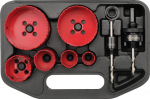 Puursaag, komplekt Yato YT-3380, 7.5 cm, 9 tk